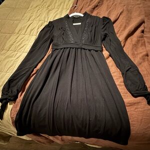Vintage BCBGMaxAzria Black Dress, Size XS